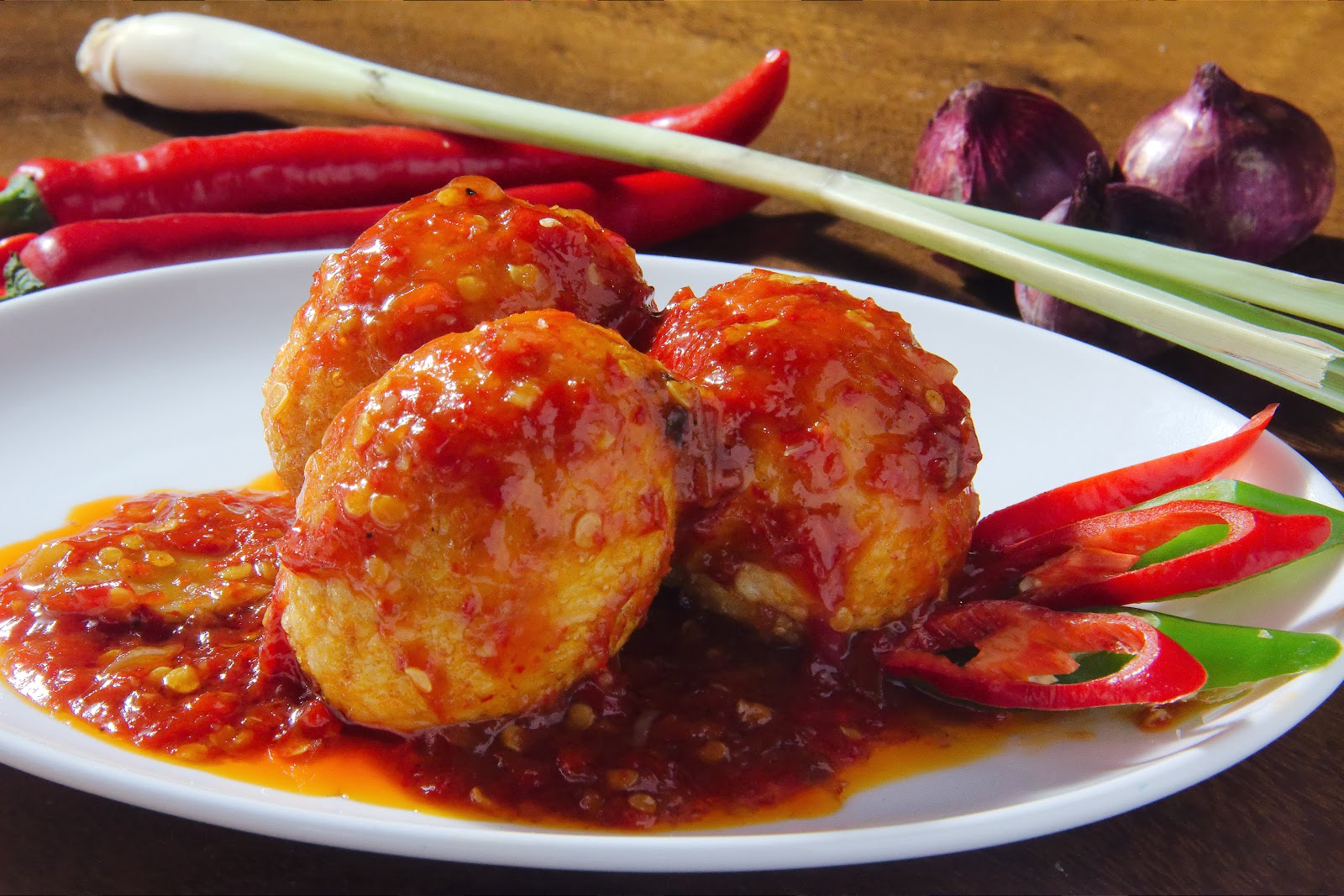 1. Telur Ceplok Kecap Pedas Manis