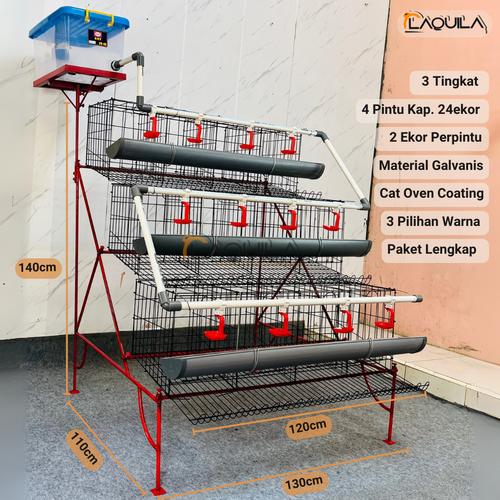 Keuntungan Kandang Ayam Tingkat untuk Peternak Skala Kecil dan Rumahan