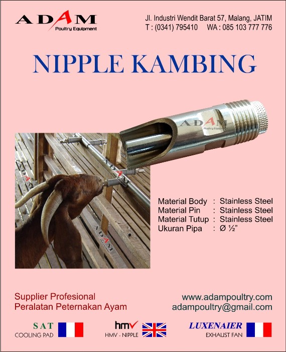Komponen Penting dalam Sistem Nipel Air Otomatis