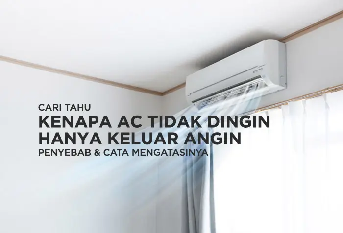 Kondensor dan Kumparan Evaporator Kotor