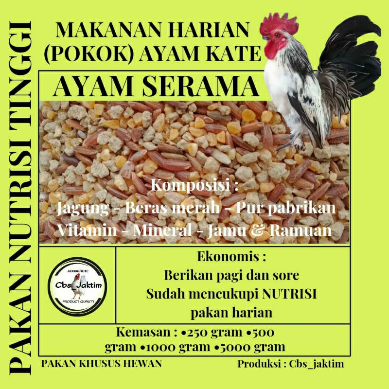 Rahasia Racikan Pakan Ayam Hias Ampuh: Cepat Besar, Sehat, dan Berbulu Indah!